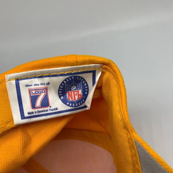 Vintage Kansas City Chiefs NFL Logo 7 Hat Snapback Cap New Men - Picture 6 of 8